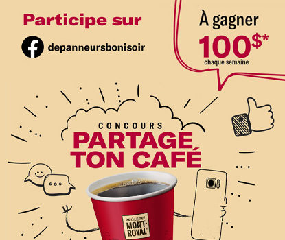 Concours <br> Partage ton café