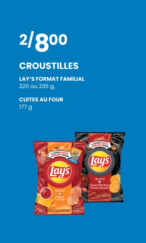 croustilles lay format