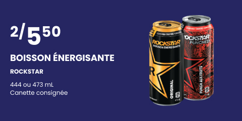 BOISSON ÉNERGISANTE