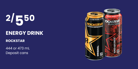 ROCKSTAR Cans