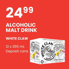 WHITE CLAW BEER