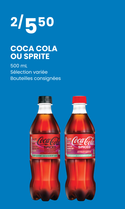 Coca cola ou sprite
