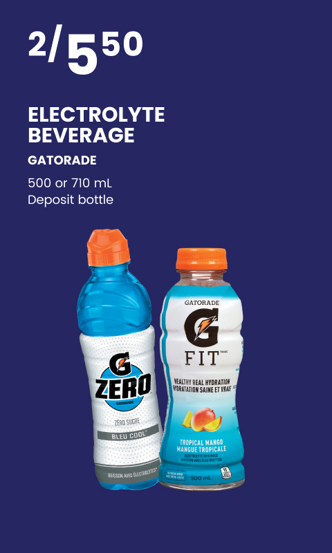 ELECTROLYTE BEVERAGE