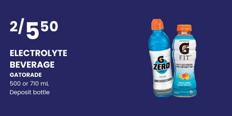 ELECTROLYTE BEVERAGE