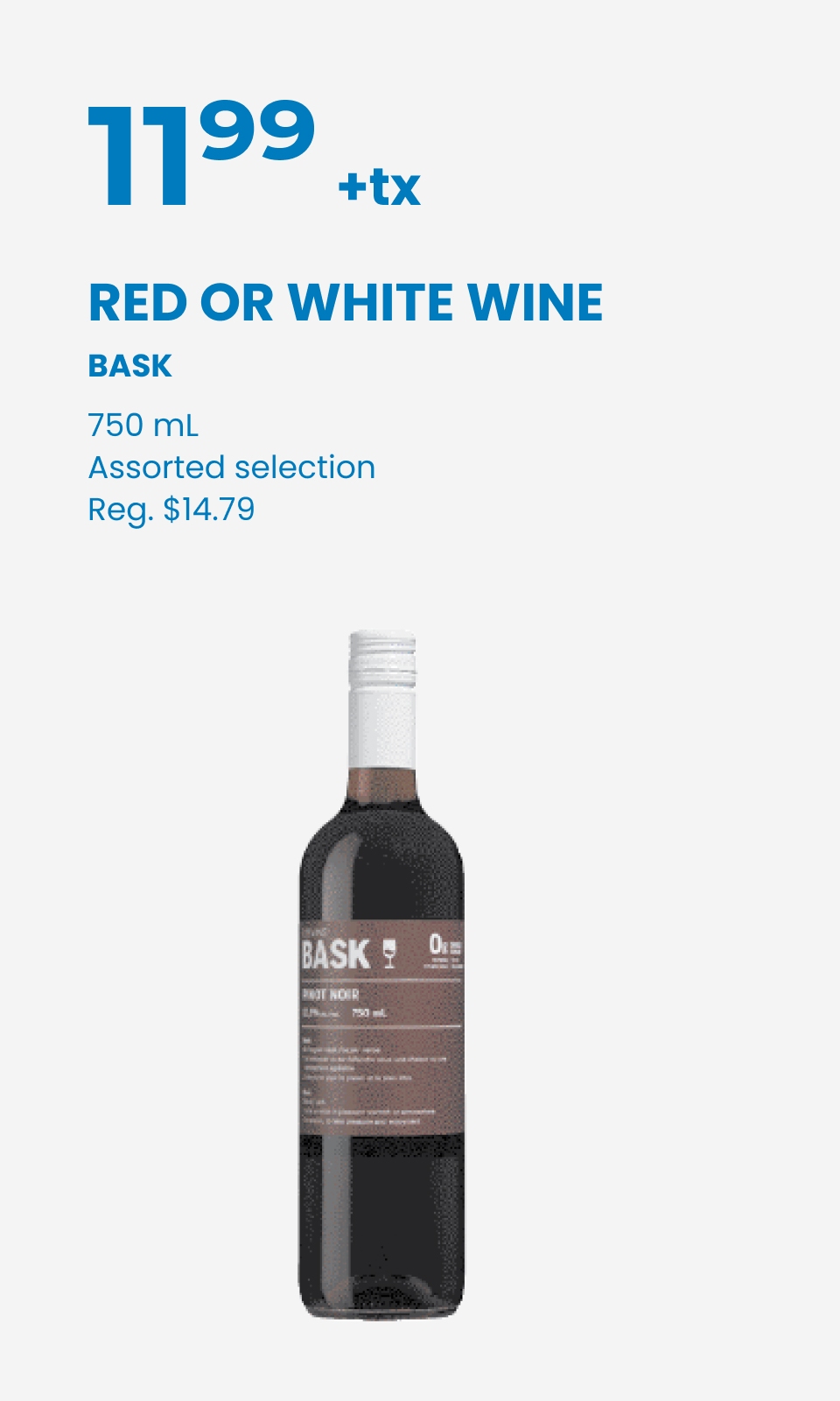 Red or White Wine Bask