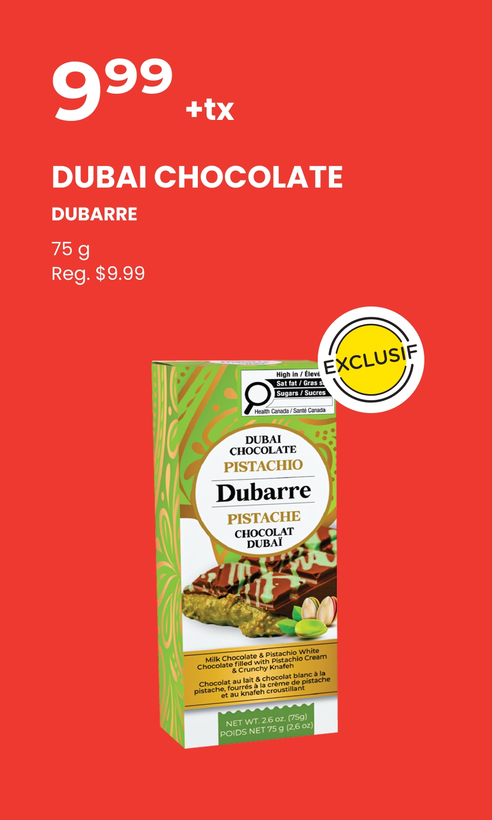 Dubai Chocolate Dubarre