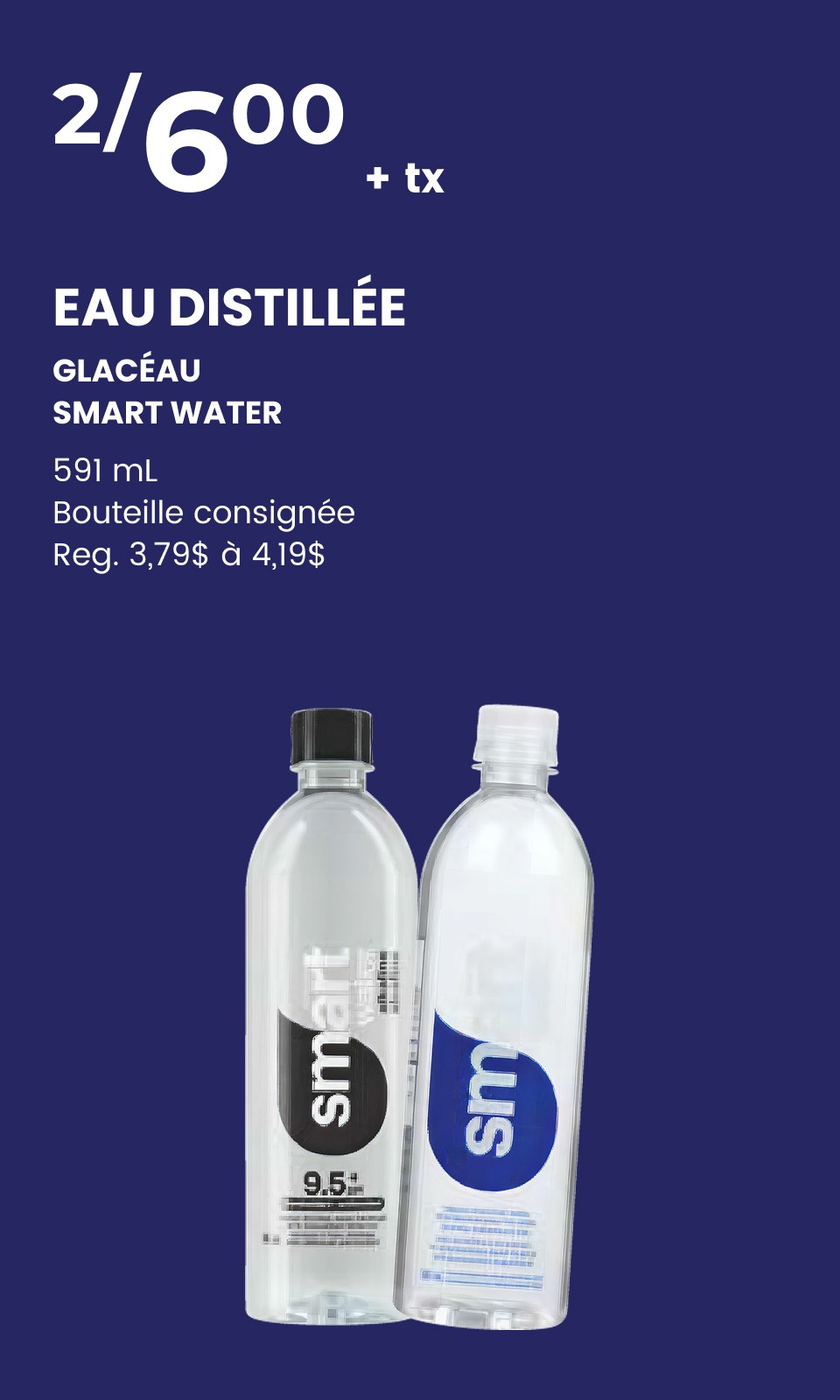 Glaceau Smart Water