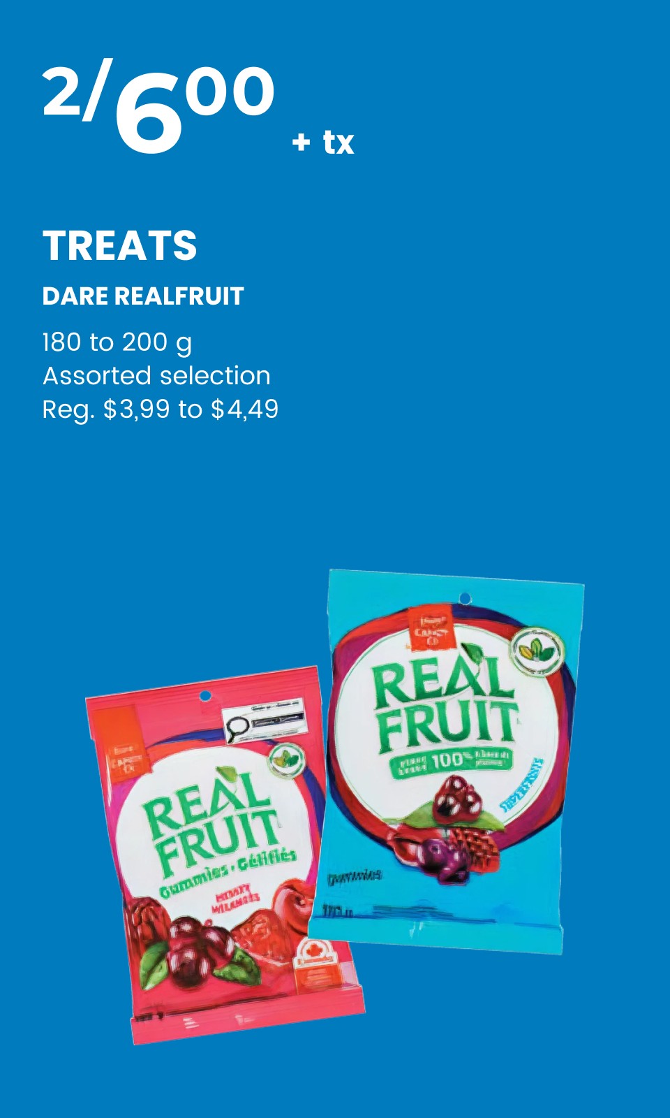 Treats Dare Realfruit