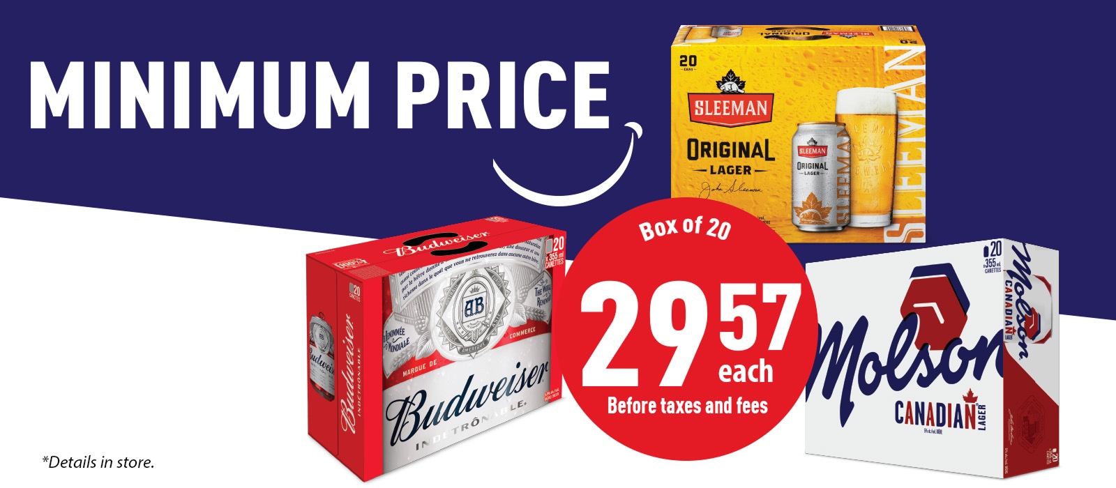 Minimum price