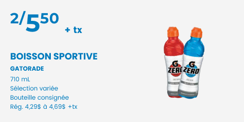 Boisson Sportive