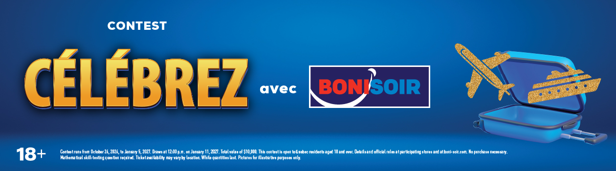 Celebrate with Boni-Soir